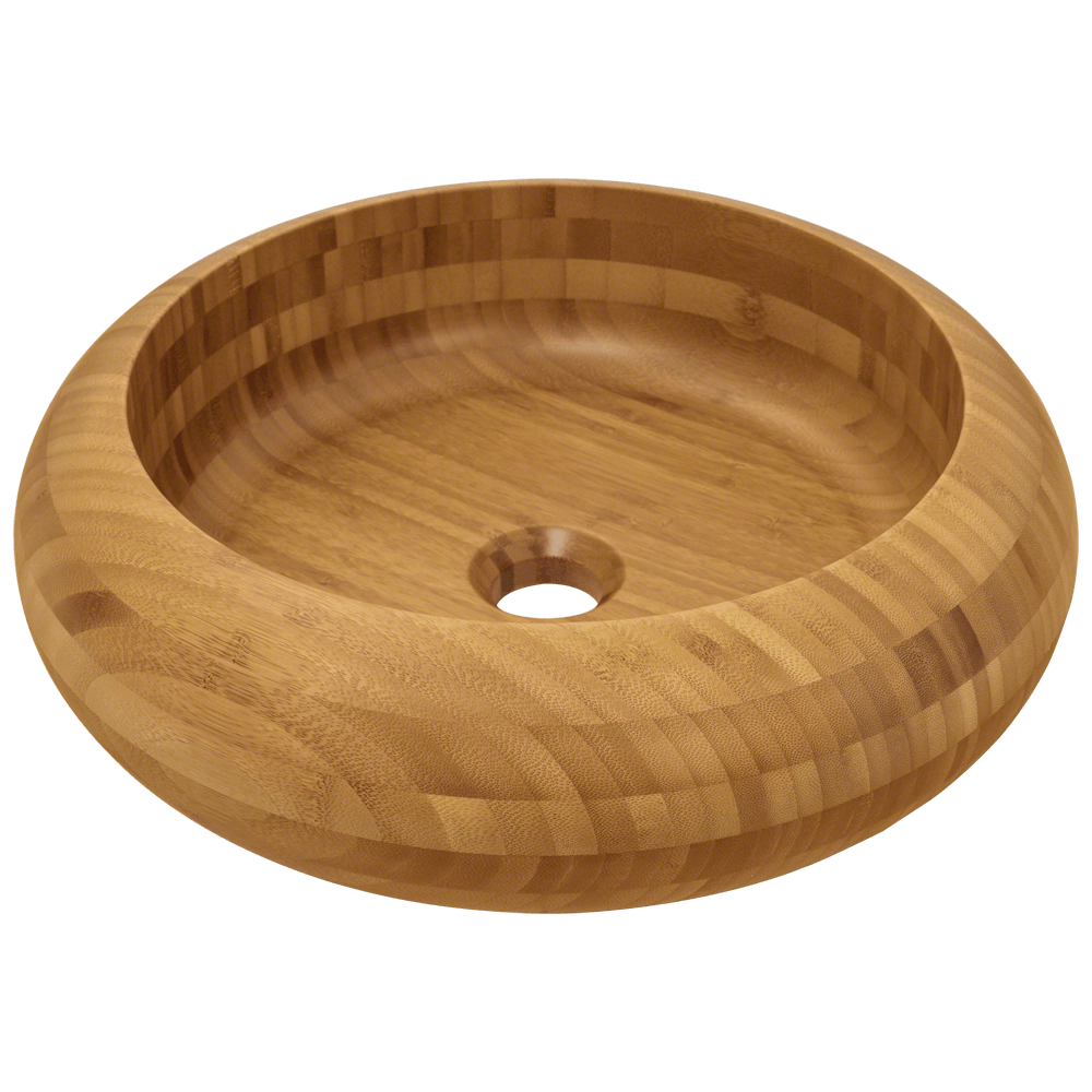 893 Bamboo Vessel Bathroom Sink