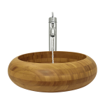 893 Bamboo Vessel Bathroom Sink