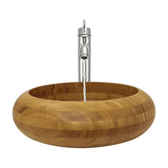 893 Bamboo Vessel Bathroom Sink