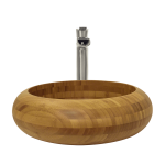 893 Bamboo Vessel Bathroom Sink
