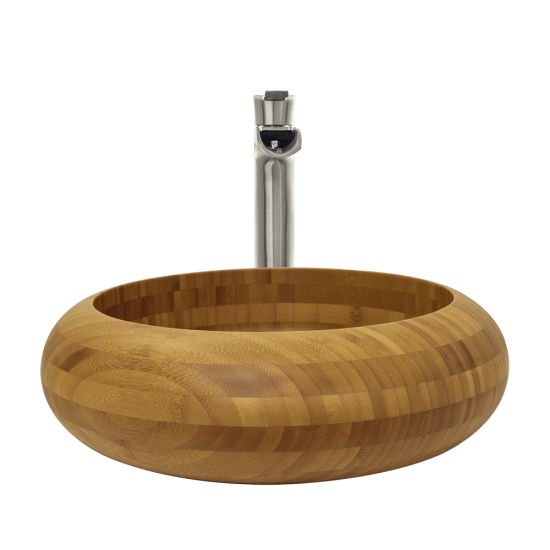 893 Bamboo Vessel Bathroom Sink