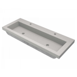 NSL4819-A Trough 4819 Bathroom Sink in Ash