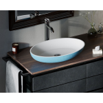 AB120 PolyStone Oval Vessel Sink