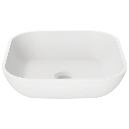 AB310 PolyStone Square Vessel Sink
