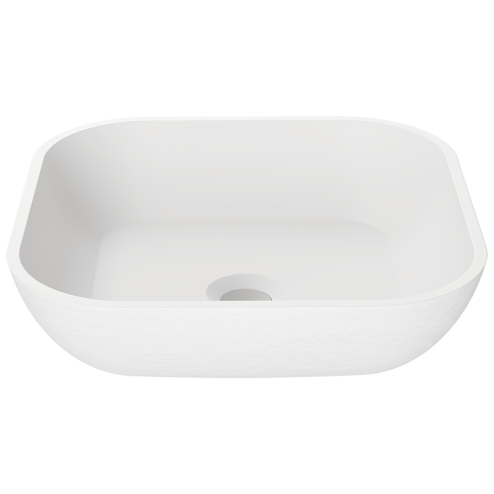 AB310 PolyStone Square Vessel Sink