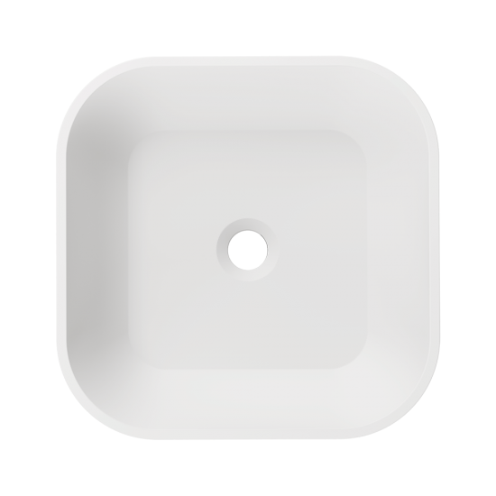AB310 PolyStone Square Vessel Sink