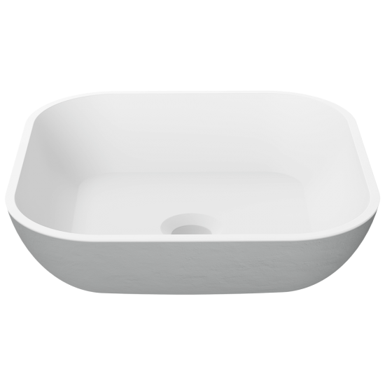 AB340 PolyStone Square Vessel Sink