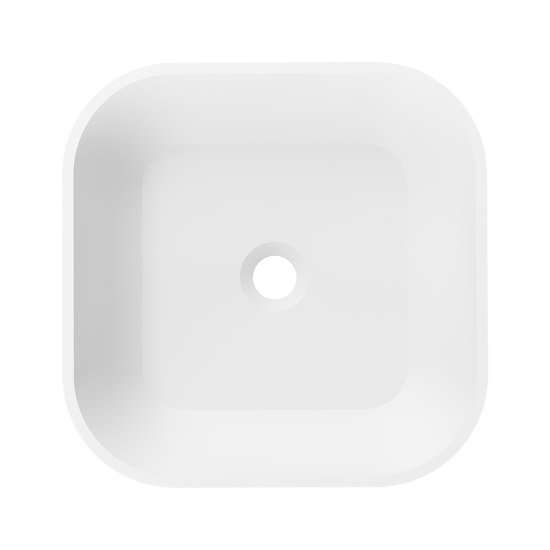AB340 PolyStone Square Vessel Sink