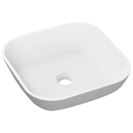 AB340 PolyStone Square Vessel Sink