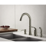 710-BN Brushed Nickel 4 Hole Kitchen Faucet