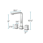 744-C Double Handle Faucet