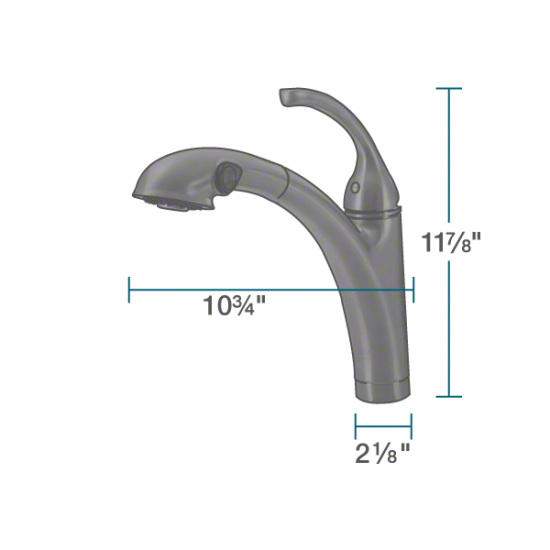 765-ABR Pull-Out Spray Faucet