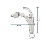 765-BN Pull-Out Spray Faucet