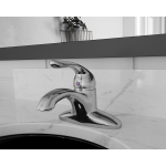701-C Chrome Single Handle Bathroom Faucet