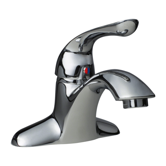 701-C Chrome Single Handle Bathroom Faucet