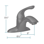 701-ABR Antique Bronze Single Handle Bathroom Faucet