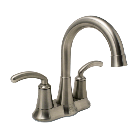 7042-BN Brushed Nickel Two Handle Lavatory Faucet