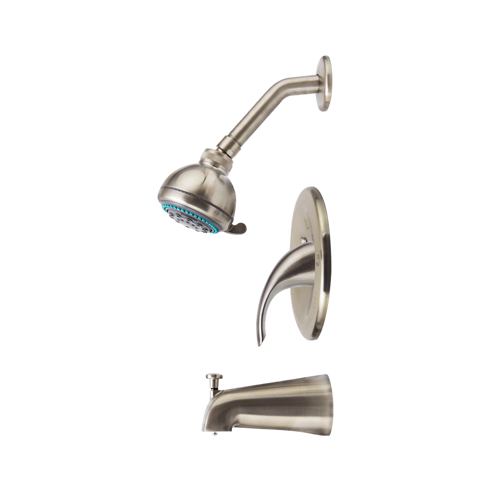 717-BN Brushed Nickel 3 Piece Shower Set