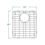 G-801-S Small Sink Grid