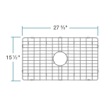 G-412-O Sink Grid