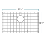 G-409-O Sink Grid