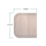 CB-512-O-SP Sapele Cutting Board
