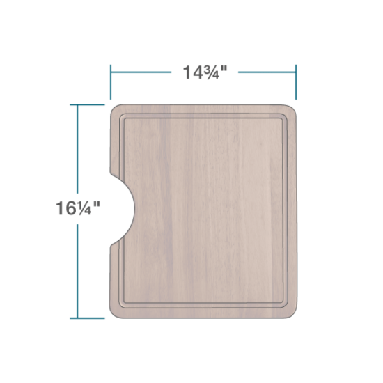 CB-3120D-O-SP Sapele Cutting Board