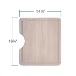 CB-3120-S-SP Small Sapele Cutting Board