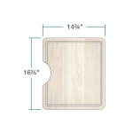 CB-3120S-O-NT Natural Cutting Board