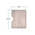 CB-801-L-SP Large Sapele Cutting Board