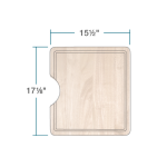 CB-801-S-NT Small Natural Cutting Board