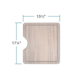 CB-802-O-SP Sapele Cutting Board