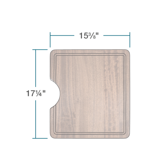 CB-802-O-SP Sapele Cutting Board