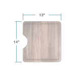 CB-805-O-SP Sapele Cutting Board