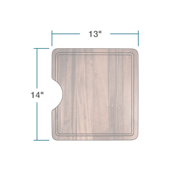 CB-805-O-SP Sapele Cutting Board