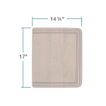 CB-2920S-O-SP Sapele Cutting Board