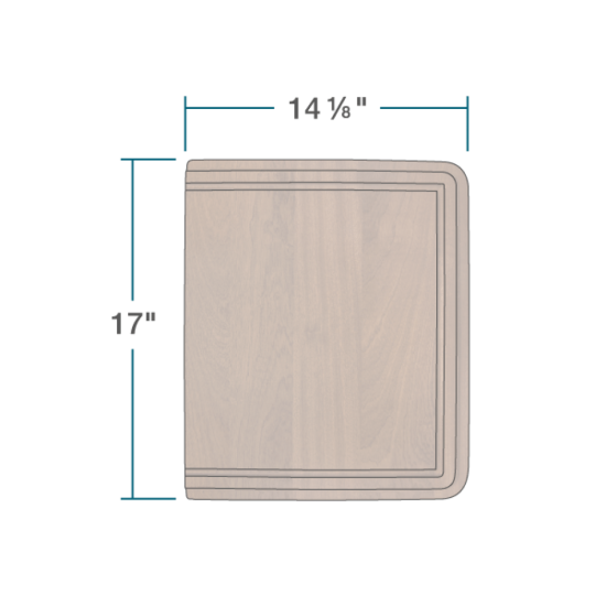 CB-2920S-O-SP Sapele Cutting Board