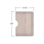 CB-1717-O-SP Sapele Cutting Board