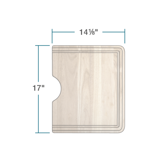 CB-3160-L-NT Large Natural Cutting Board