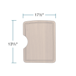 CB-811-S-SP Small Sapele Cutting Board