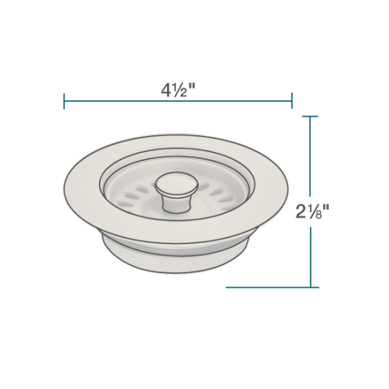 ST-TF-BE Beige Colored Quartz Granite Flange