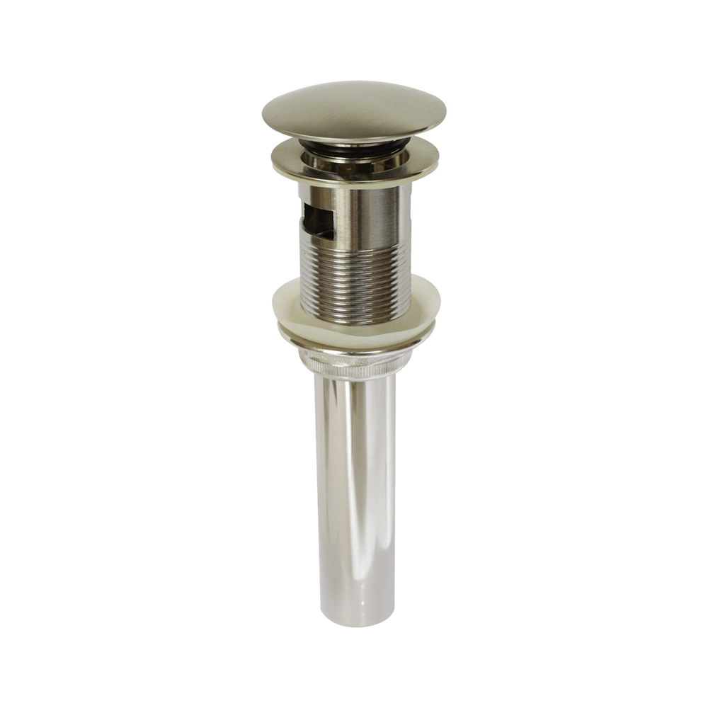 VPUD-F-BN Brushed Nickel Vessel Pop-Up Drain with Overflow VPUD-F-BN Brushed Nickel Vessel Pop-Up Drain with Overflow