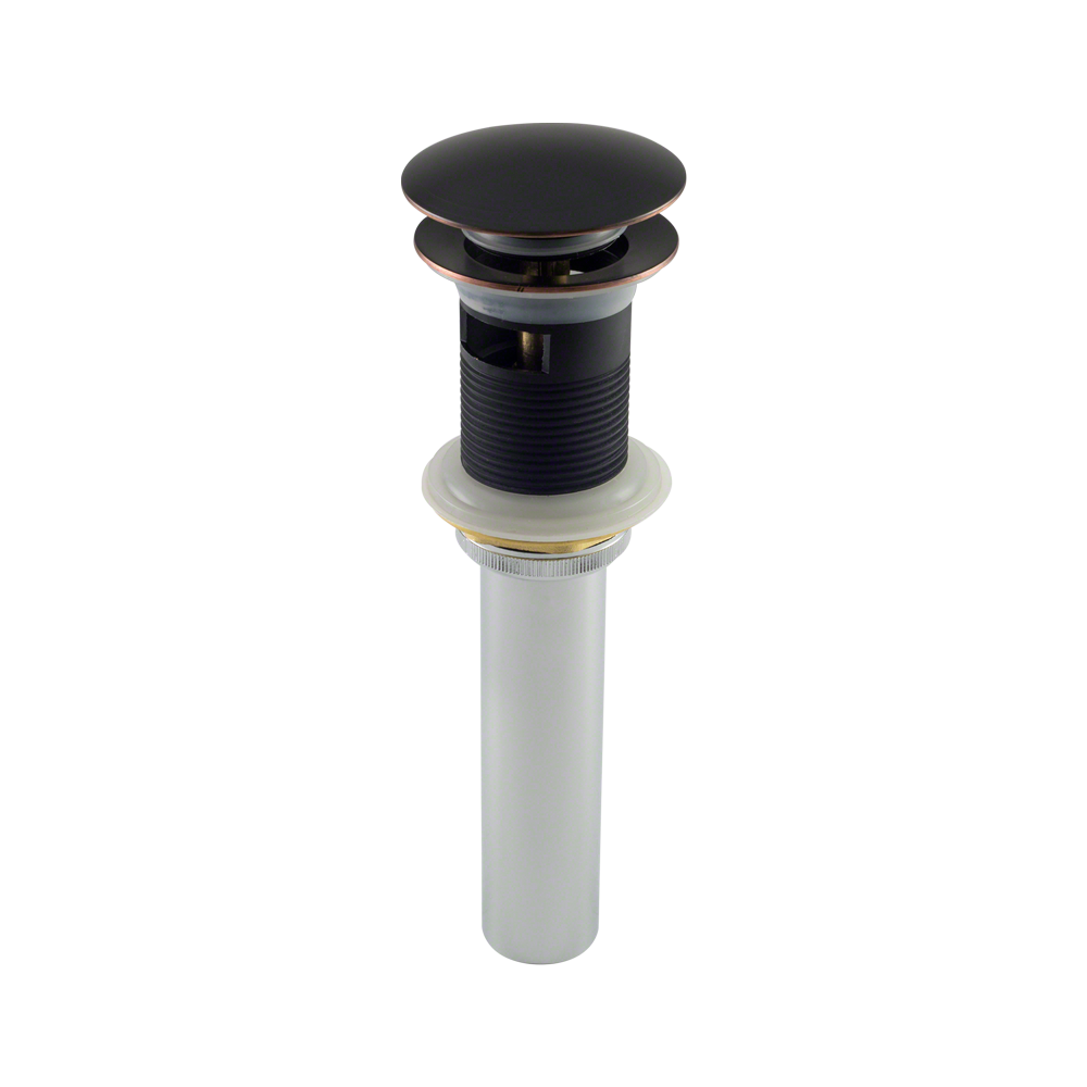 VPUD-F-ABR Antique Bronze Vessel Pop-Up Drain with Overflow VPUD-F-ABR Antique Bronze Vessel Pop-Up Drain with Overflow
