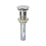 VPUD-NF-C Chrome Vessel Pop-Up Drain