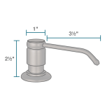 SD-ABR Antique Bronze Soap Dispenser
