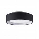 Naomi Flush mount Black Outside/White Inside