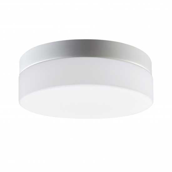 Emmett 2 Light 11.42' Diamter White Flushmount Mount Ceiling Fixture