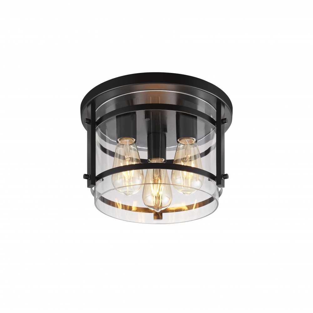 Alden 3 Light 12.01' Diamter Flushmount Mount Ceiling Fixture