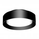 Lynch Black Flush Mount Ceiling Light