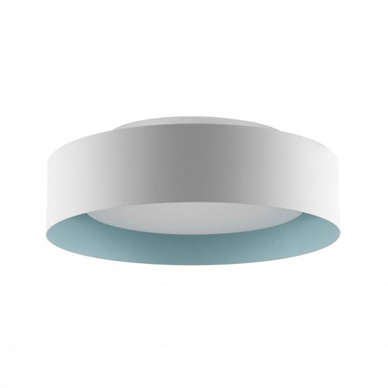 Lynch White and Baby Blue Ceiling Light